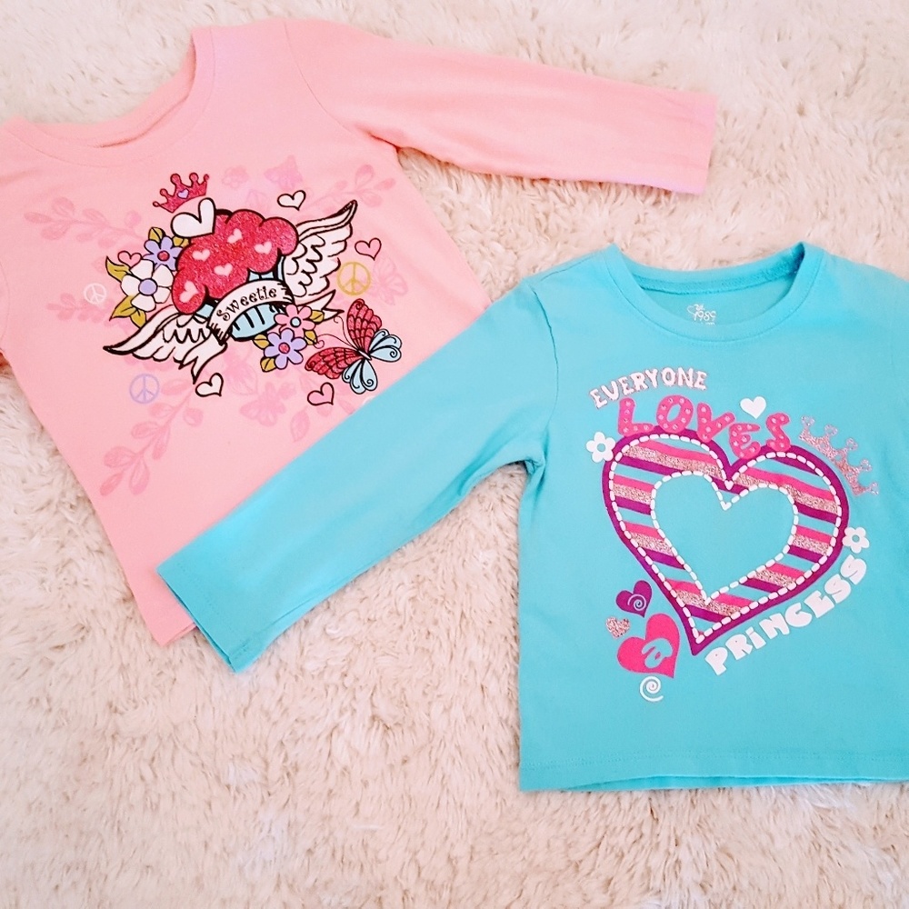 Two Children's Place Long Sleeved Tees